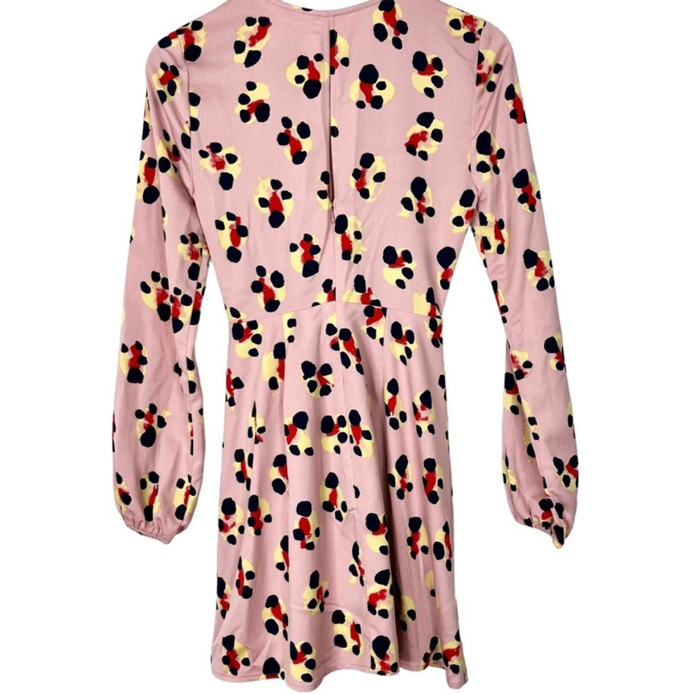 Bcbgeneration Printed Long Sleeve V-Neck Mini Dre… - image 7